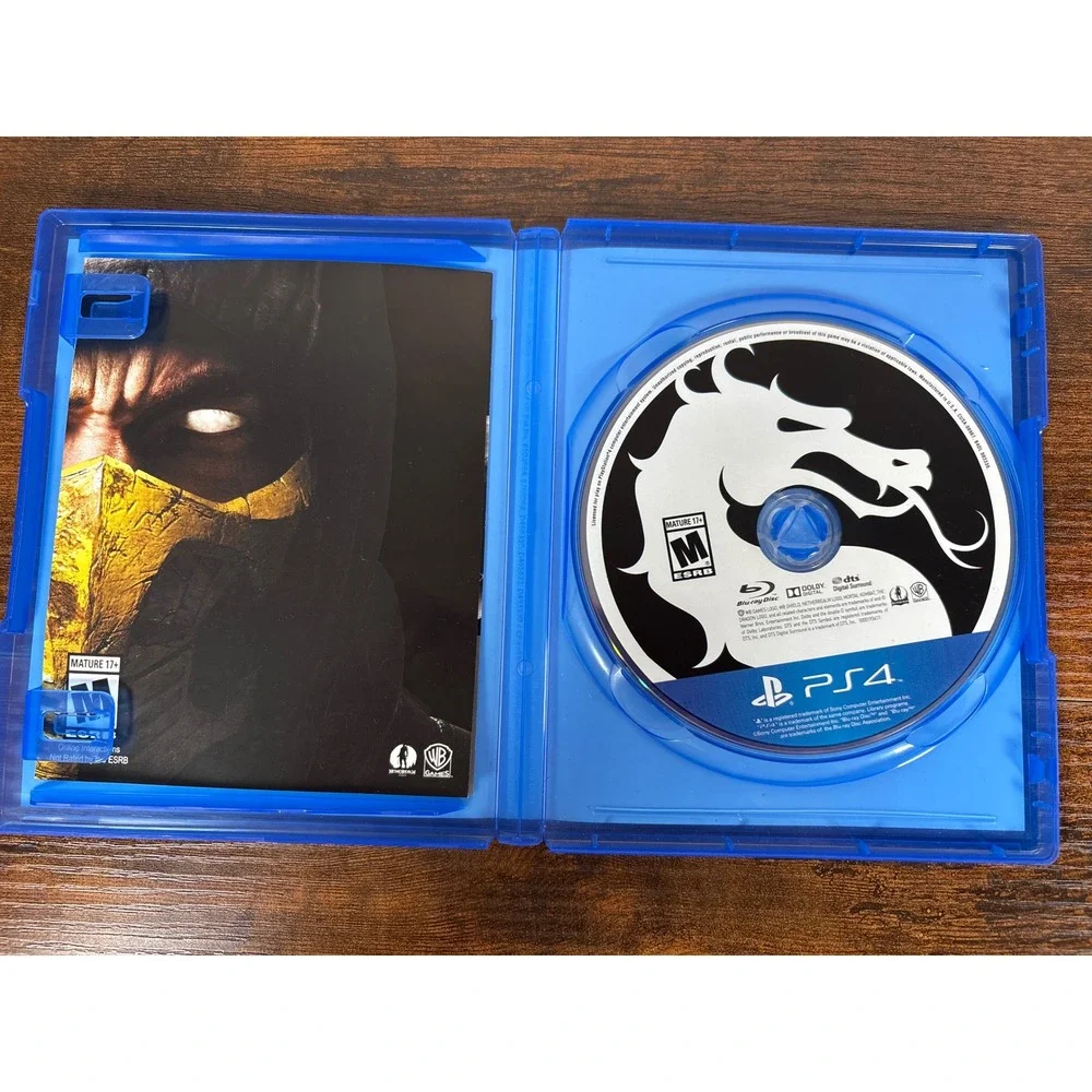 Mortal Kombat X Sony PlayStation 4 PS4 Fighting‎ Game WB Games 2015 Disc CIB